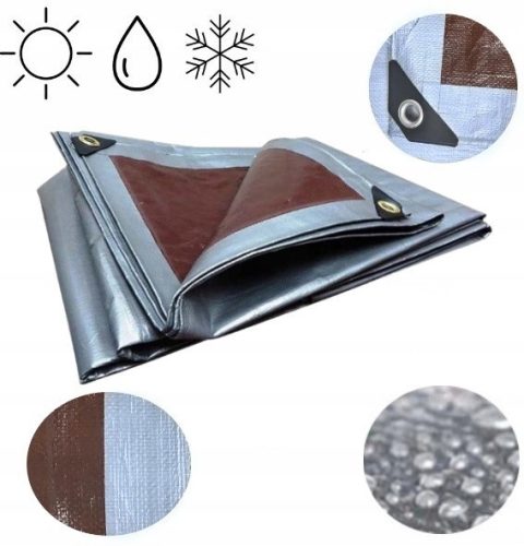 Thick, waterproof and frost-resistant tarpaulin 210 g/m² 3 x 4 m