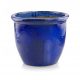  Polnix flowerpot 49 cm x 49 x 40 cm diameter 49 cm ceramic in shades of blue