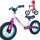  NICEKIDS 1199WP 12" Balance Bike White, Blue, Pink