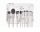  GlamRush Makeup Brush Set Synthetic Bristle