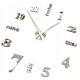 Clock for home INTERSIDE silver wall clock, 130 cm