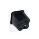  Roca flowerpot 7 cm x 7 x 7 cm, black plastic