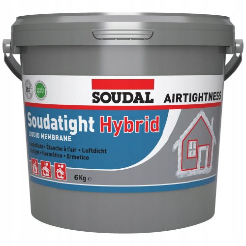 Soudal Soudatight Hybrid liquid membrane, gray 6 kg