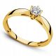  CLASSIC 8K GOLD ENGAGEMENT RING SIZE 8-23