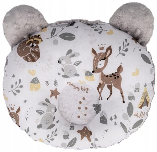  PROFILED ORTHOPEDIC PILLOW FOR BABIES “BEAR” MINKY