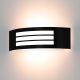  Kwazar Luminaire garden wall light black E27 15 W