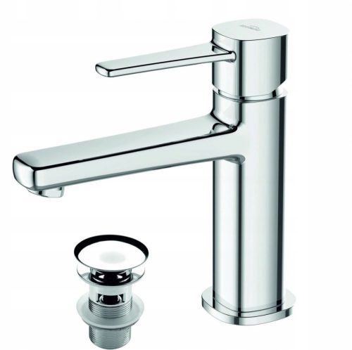 Invena GLAMOUR floor-standing washbasin mixer, chrome