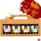  Set of natural honeys 4x400g ROYAL SET!
