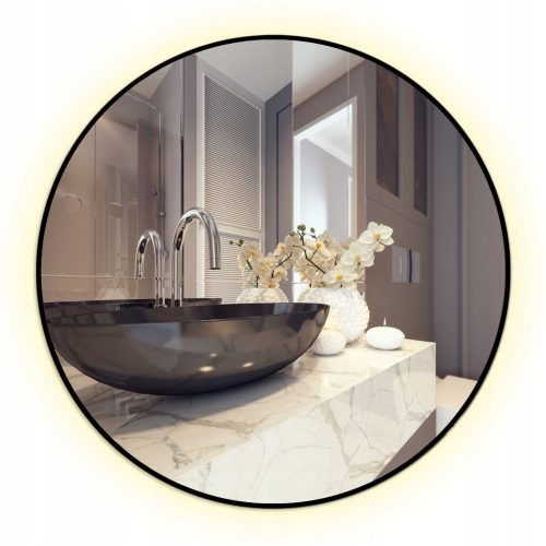 Bathroom mirror RAMIX wall mirror, circle, 700 x 700 mm