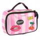  Tatadu cosmetic bag stripes pink