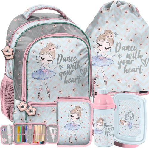  Multiple School Backpack Paso Multicolored 20 l