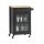 SoBuy FKW98-SCH kitchen trolley 63x46x88 cm black