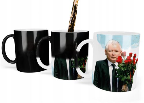 Cool, funny gadgets MAGIC MUG KACZYŃSKI MORAWIECKI DUDA PIS SASIN