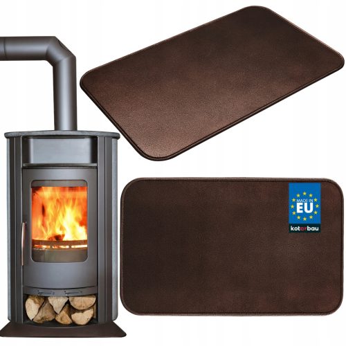  Sheet metal for stove and fireplace Kotarbau 795 x 480 mm brown