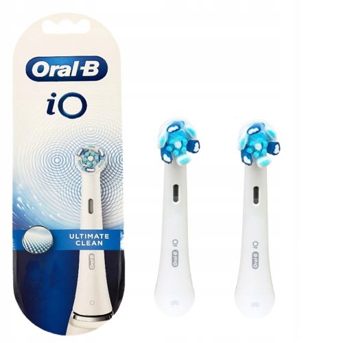  Oral-B iO toothbrush heads, 2 pieces