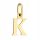  GOLD PENDANT Pendant LETTER K pr. 585 14k