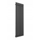 Black decorative radiator MC 669 W