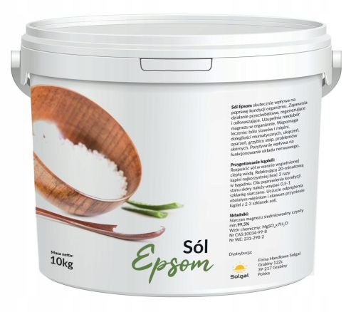  Solgal Epsom Salt 10 kg Bath Salt