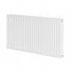 Flat radiator Purmo 1222 W white 1200 x 600 x 60 mm - side connection