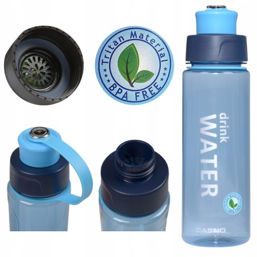  Tritan CASNO 1L water bottle with mouthpiece