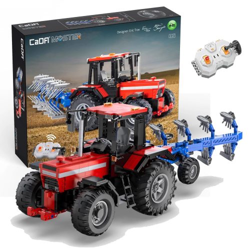  Cada Master C61052W Blocks Tractor with Plow 1675 pcs.