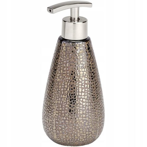  Wenko hand soap dispenser 400 ml, brass, brown and beige tones, yellow and gold tones