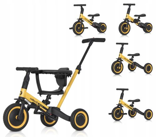  Colibro Tremix UP 8" Balance Bike Orange, Gold, Yellow