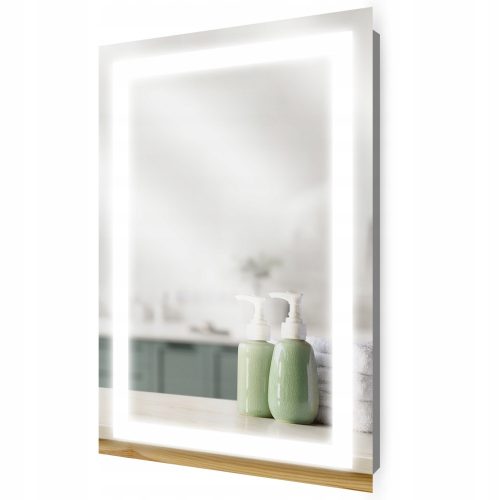 Bathroom mirror wall mirror from the Home & Decor Group, rectangular, 500 x 600 mm