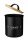 Food container Galicja Barri sugar container 0.9 l 11.8x15.2 cm black