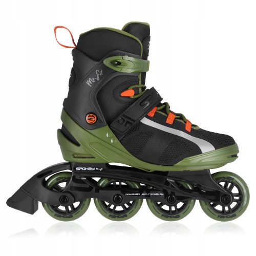  Patins à roues alignées Spokey MrFIT ABEC7 Carbon pour hommes, taille 43