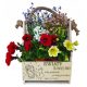 Cool, funny gadgets flower pot with engraving “Grandma Day”.