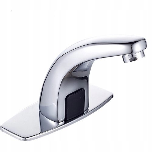 ZXC automatic chrome pedestal basin faucet