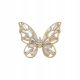  PINETS Small Butterfly Pin 14K Gold Plated