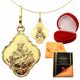  Golden Scapular, double-sided medal of Our Lady of