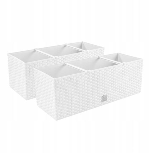  Prosperplast flowerpot 103 cm x 19.5 x 18.5 cm plastic white