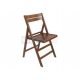 Chairs for garden, terrace and balcony Kabex garden chair, brown wood