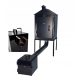  Complete Metal Smoking House + Fireplace Damper