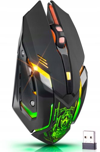  Gaming Mouse Gamer Mouse Wireless RGB LED Defender Trigger