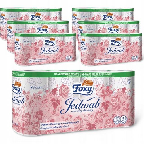 Foxy scented toilet paper 8 pcs.