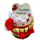  MERCI Cake Gift Basket Sweets Set Birthday Gift for Teacher