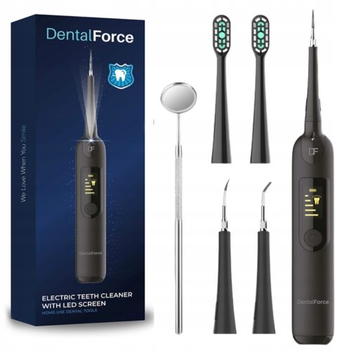 DentalForce DFSC2005 electric toothbrush + scaler, black