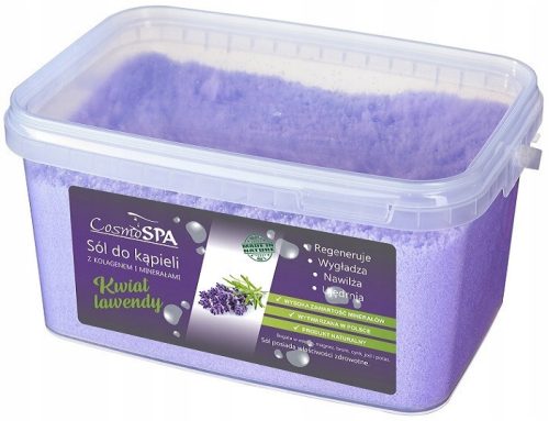  CosmoSPA Lavender Blossom 3 kg Bath Salt