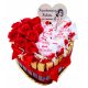  MERCI Cake Gift Basket Set of Sweets Roses Gift TEACHER'S DAY