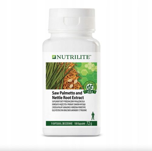 Saw Palmetto Nutrilite Amway Supplement Diety 100 capsules