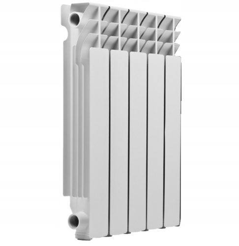  KFA 744 W aluminum radiator white 400 x 578 x 95 mm - side connection