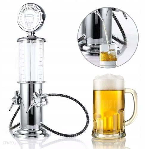 DOUBLE DISTRIBUTOR ALCOHOL DISPENSER FILLER