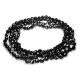  Black Fashion Necklace Kiara Mega Very Long Prom 20s Pearls