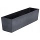  Multyhome Flowerpot 15 cm x 61 x 15 cm Other|Recycled rubber black