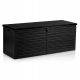 Garden box plastic garden box, 390 l, grey