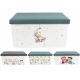  Zojka Furniture toy chest 82 x 41 cm in shades of grey